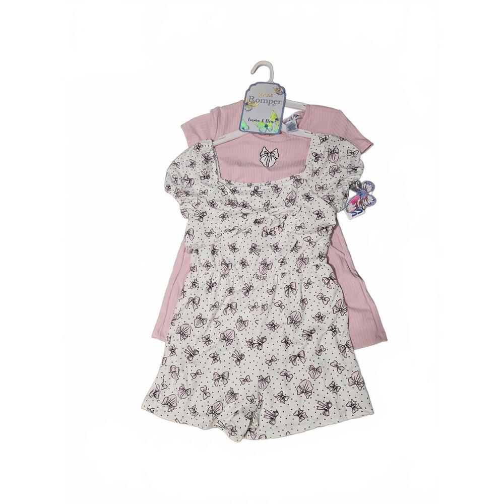 Nwt 2 rompers sz 10 Emma & ellsa